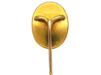 Victorian 18ct Gold & Lapis Lazuli Tie Pin
