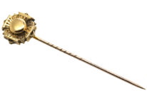 Victorian 15ct Gold Maltese Cross Tie Pin