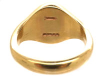 9ct Gold Signet Ring with Unicorn Intaglio