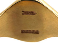 9ct Gold Signet Ring with Unicorn Intaglio