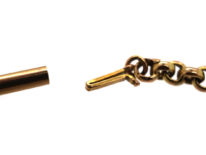 Victorian 9ct Gold Chain with Barrel Clasp