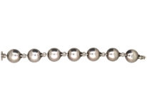 Silver Articulated Bracelet by Dansk Guld Design