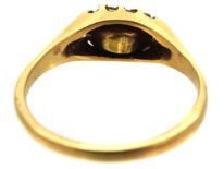 Victorian 18ct Gold, Rectangular Cut Diamond Ring
