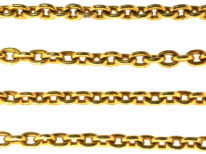 Edwardian 15ct Gold Chain