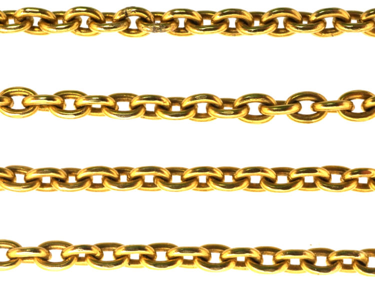 Edwardian 15ct Gold Chain