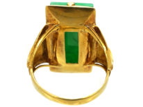 14ct Gold Jade Ring