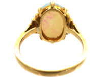 Art Deco 18ct Gold & Opal Ring