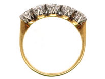 18ct Gold & Platinum Five Stone Diamond Ring