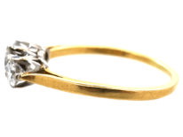 18ct Gold, Three Stone Diamond Ring