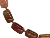 Georgian 15ct Gold & Agate Necklace