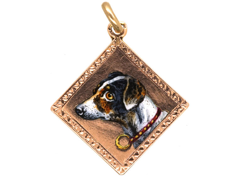 Edwardian 15ct Gold & Enamelled 