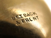 Edwardian 9ct Gold Back & Front Oval Locket