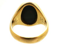 18ct Gold & Bloodstone Signet Ring