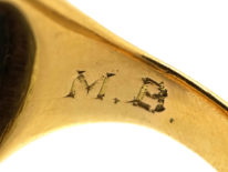 18ct Gold & Bloodstone Signet Ring