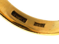 18ct Gold & Bloodstone Signet Ring