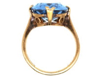 Art Deco 9ct Gold & Zircon Ring