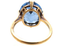 Art Deco 9ct Gold & Zircon Ring