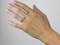 18ct Gold, Three Stone Diamond Ring