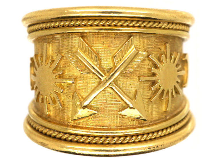 18ct Gold Ring by Elizabeth Gage