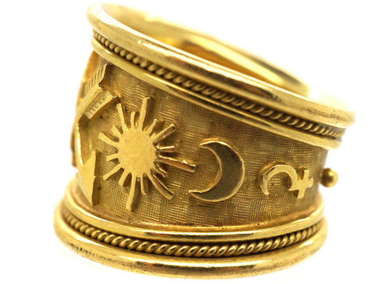 18ct Gold Ring by Elizabeth Gage
