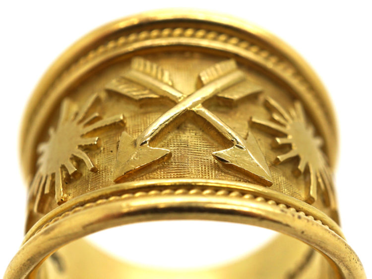18ct Gold Ring by Elizabeth Gage