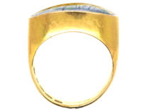 18ct Gold & Enamel Ring by Alexander Tillander Workshop