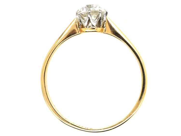 18ct Gold & Diamond Solitaire Ring