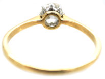 18ct Gold & Diamond Solitaire Ring