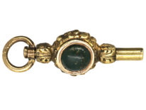 Regency Gold Cased Watch Key