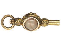 Regency Gold Cased Watch Key