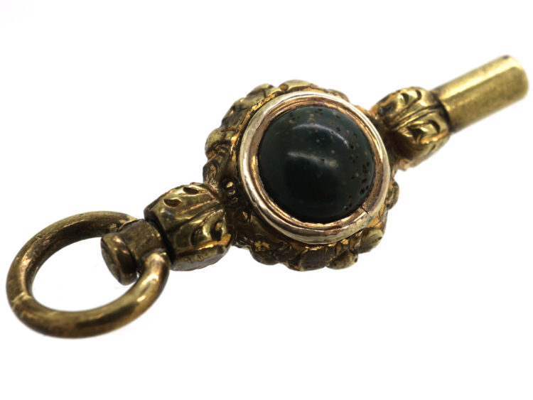 Regency Gold Cased Watch Key