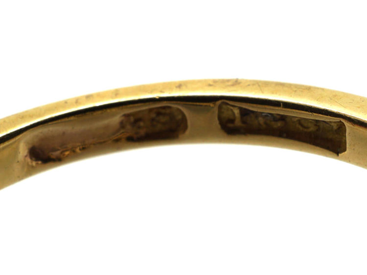 Edwardian 18ct Gold, Platinum & Diamond Ring