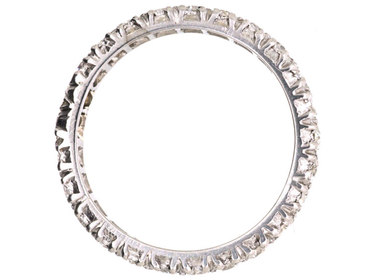 Art Deco Platinum & Diamond Set Eternity Ring