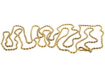 Edwardian 9ct Gold Prince of Wales Twist Guard Chain