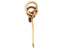 Victorian 15ct Gold Snake Tie Pin