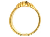 Edwardian 18ct Gold Entwined Knot Ring