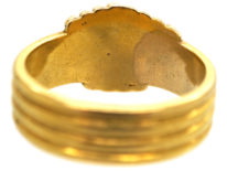 Edwardian 18ct Gold Entwined Knot Ring