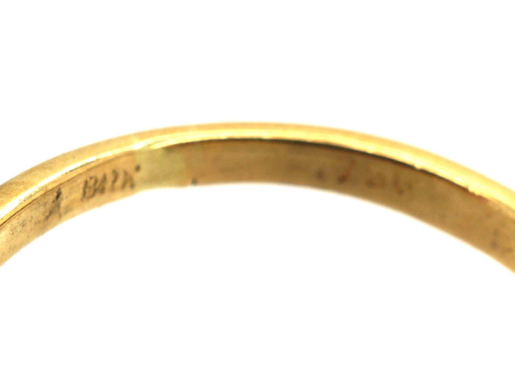 Edwardian 18ct Gold & Platinum, Diamond Cluster Ring