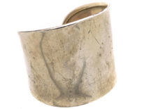 Silver Wide Cuff Bangle