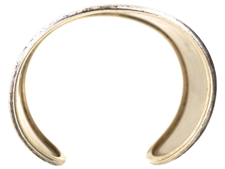 Silver Wide Cuff Bangle