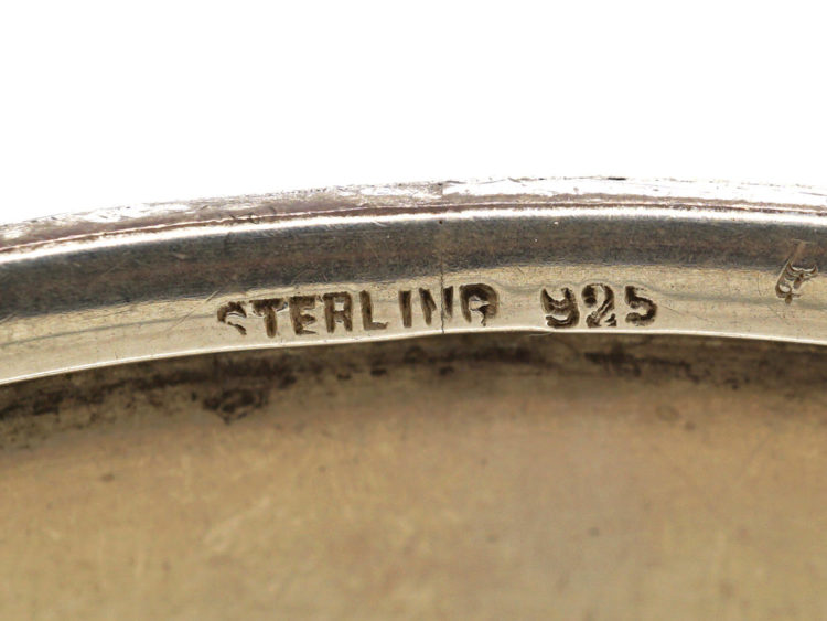 Silver Wide Cuff Bangle
