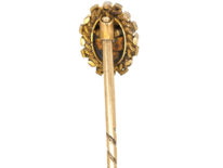 Victorian 15ct Gold & Diamond Tie Pin