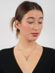 Art Nouveau 15ct Gold Necklace Set With Opals by Murrle Bennett & Co