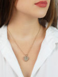 Edwardian 14ct Gold & natural Split Pearl double Sided Heart Shaped Locket