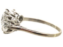 Platinum & Three Stone Diamond Ring