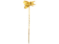 Victorian 15ct Gold Tie Pin of a Bee