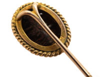 Victorian 9ct Gold & Scarab Beetle Tie Pin