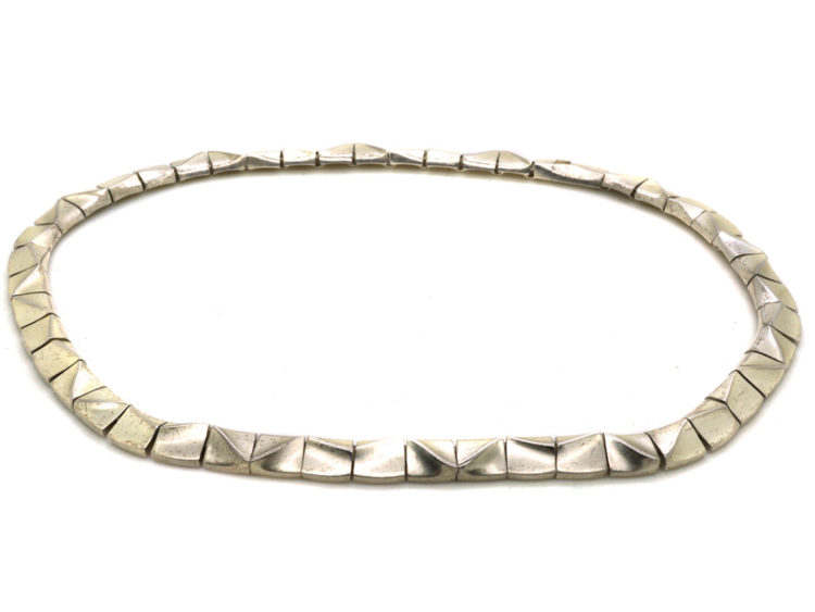 Silver Collar by Bjorn Weckstrom for Lapponia