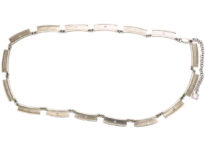 Silver & Paste Necklace