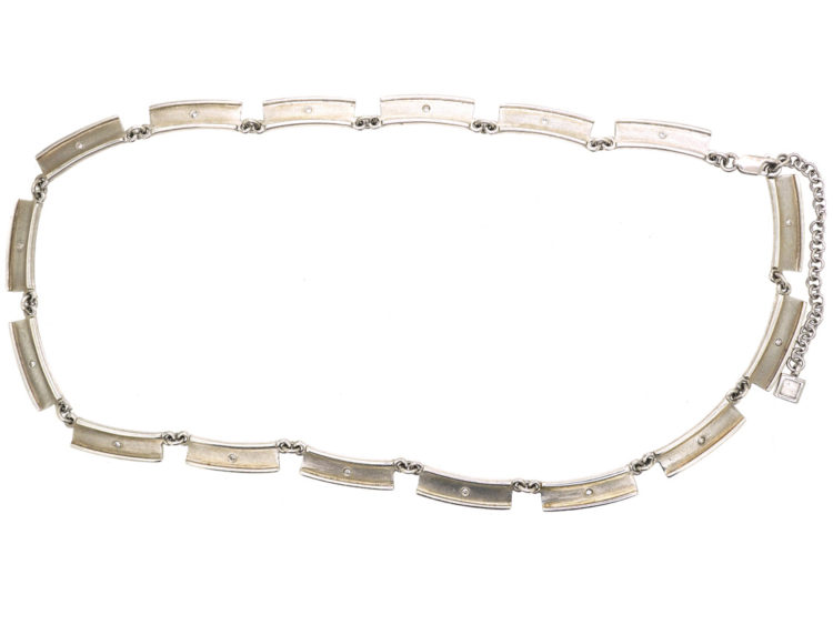 Silver & Paste Necklace